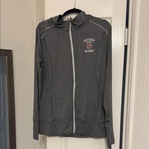 Wisconsin Badgers Gray Women's Jacket